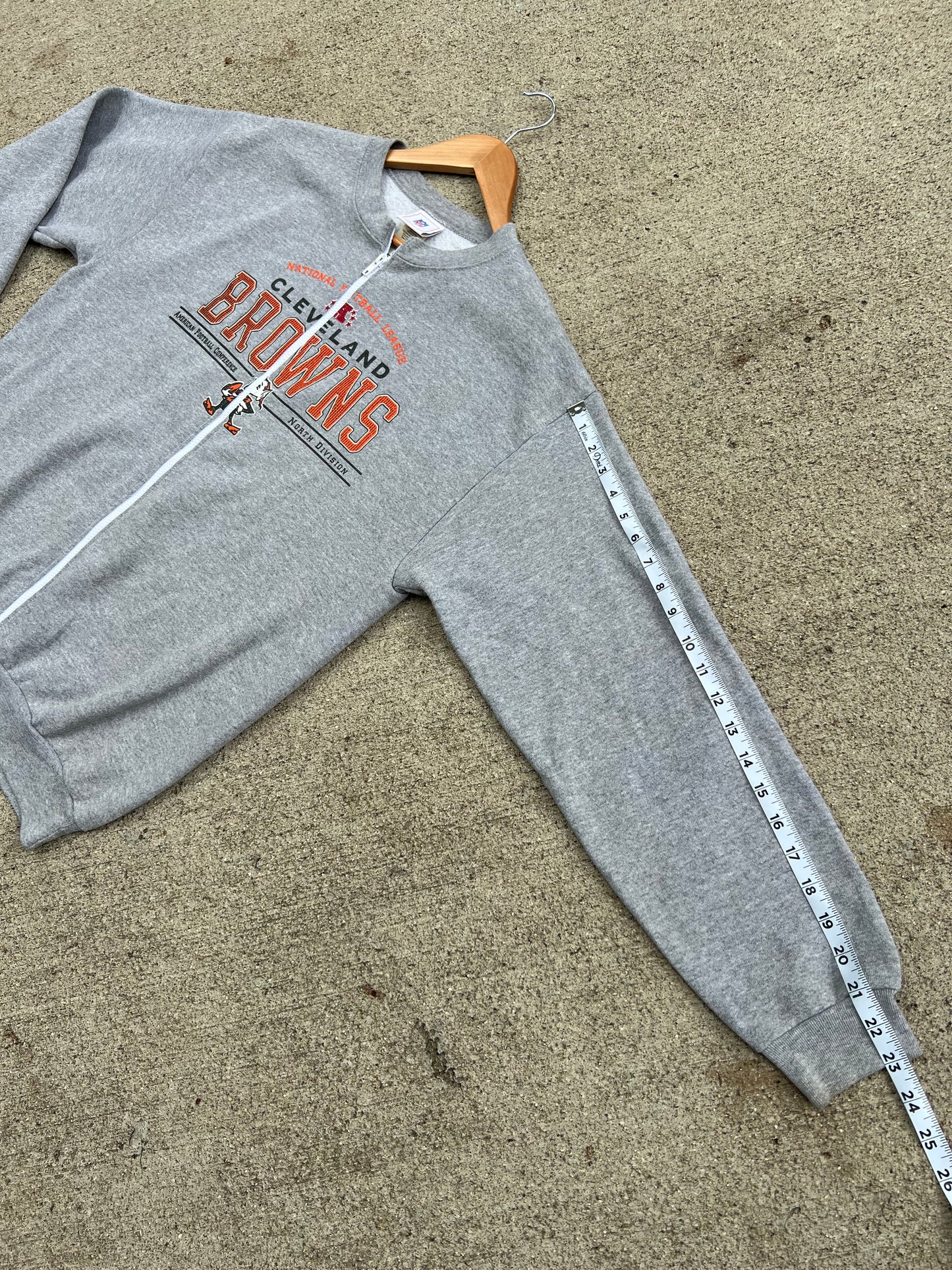 Browns Zip Up Crew - L