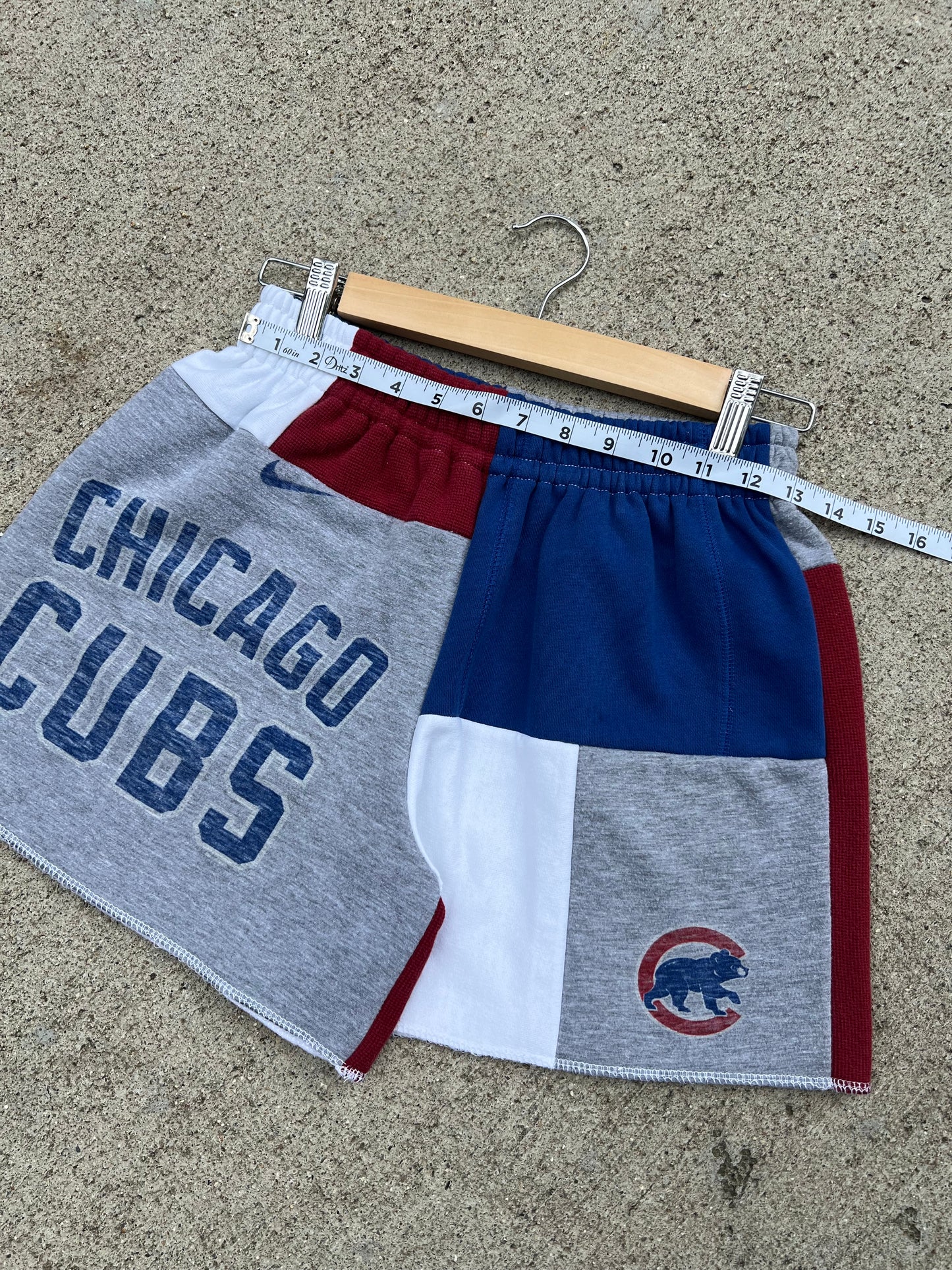 Cubs Patchwork Shorts - S