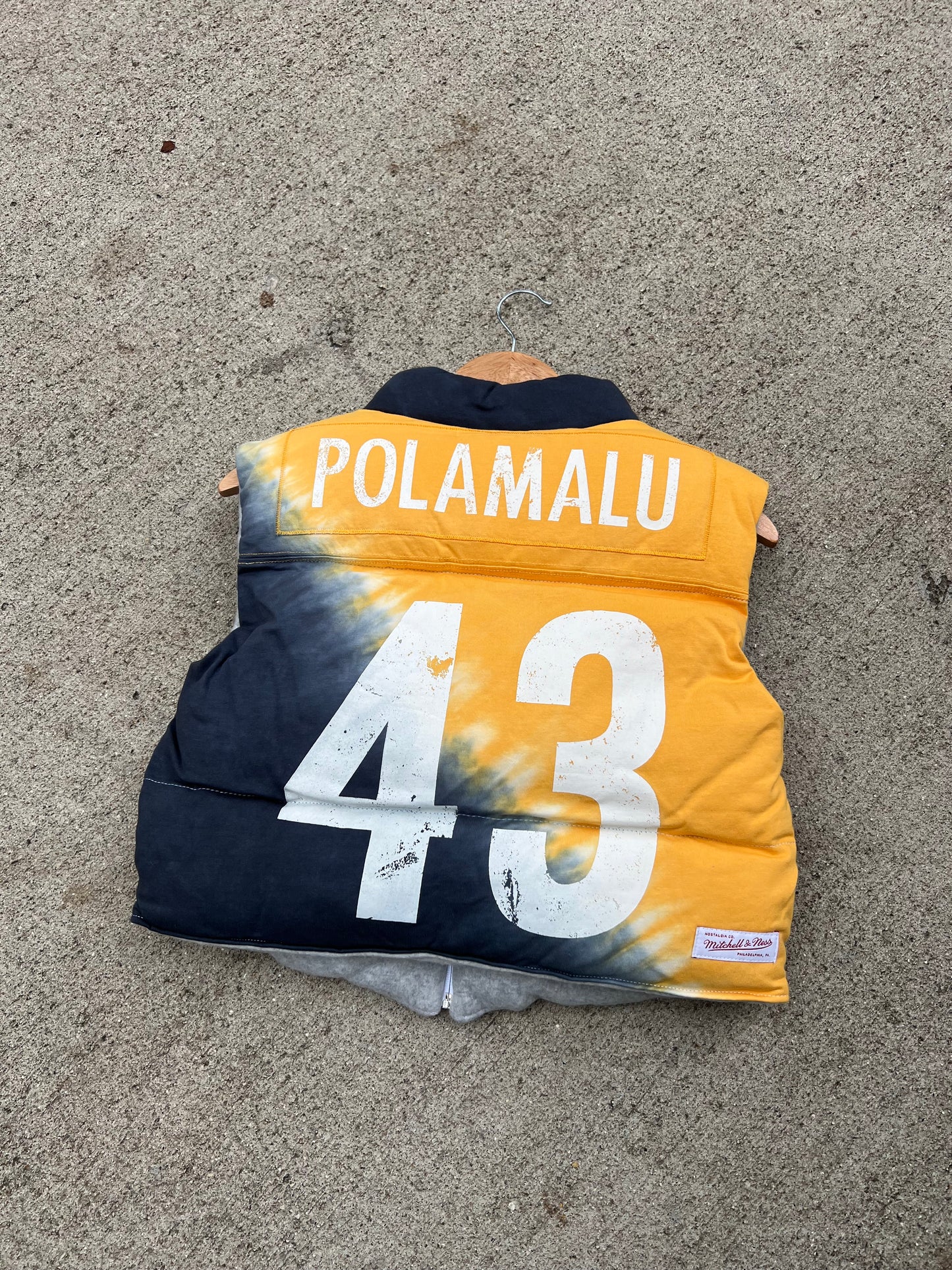 Steelers #43 Polamalu Cropped Vest - S