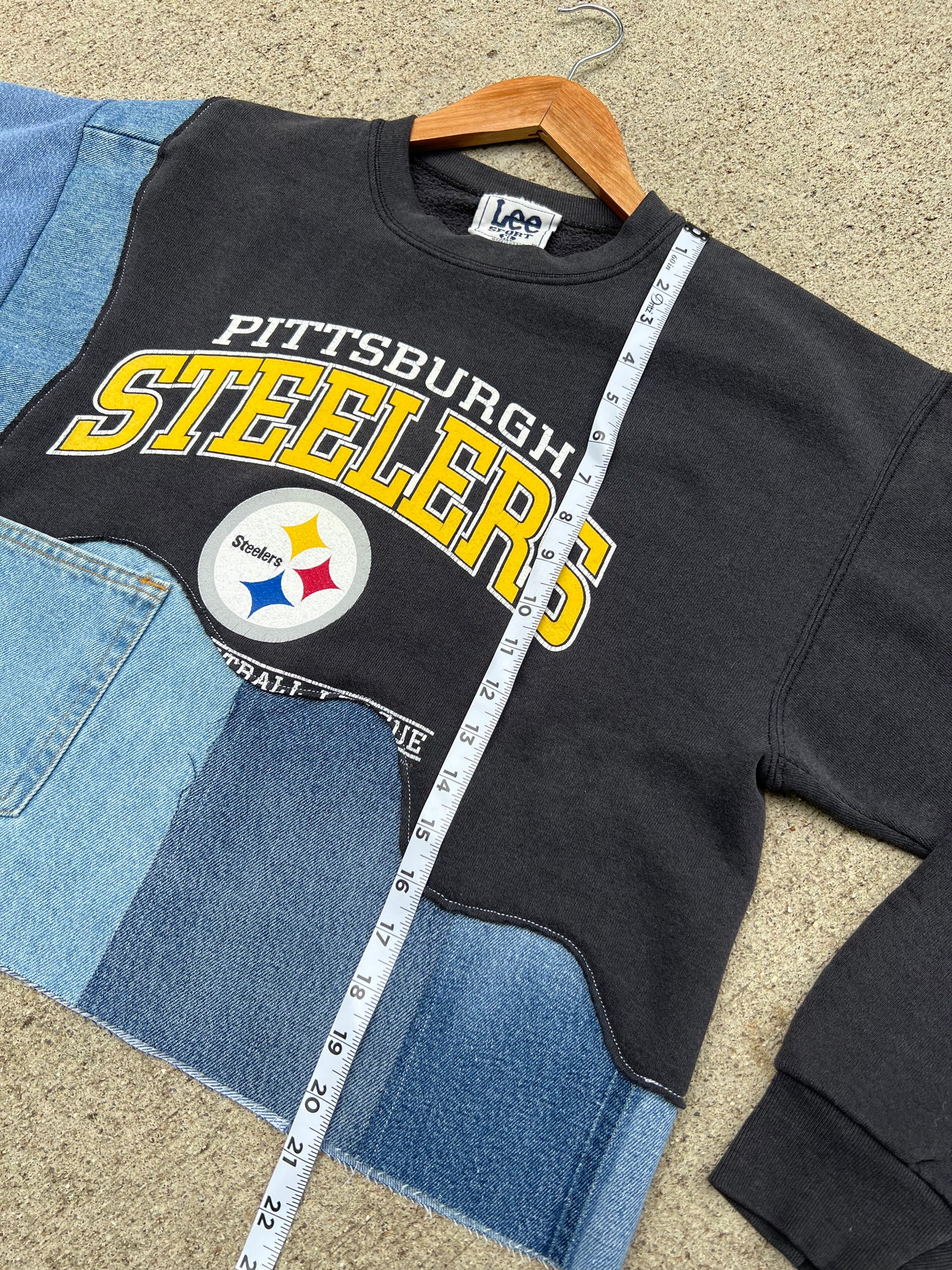 Steelers Demin Crew - XL