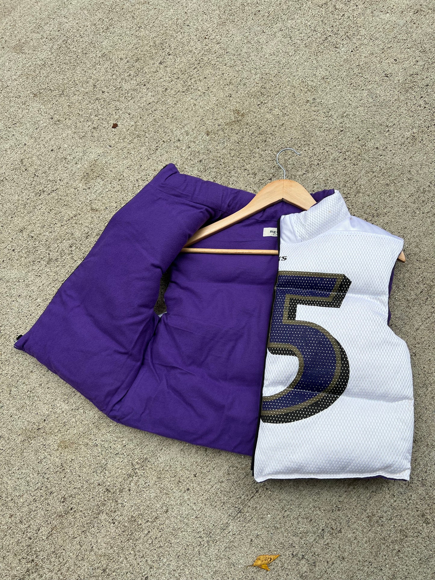 Ravens #85 Cropped Vest - M