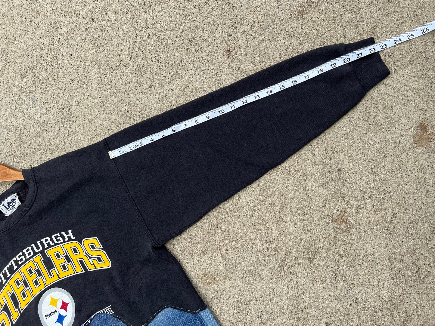 Steelers Demin Crew - XL