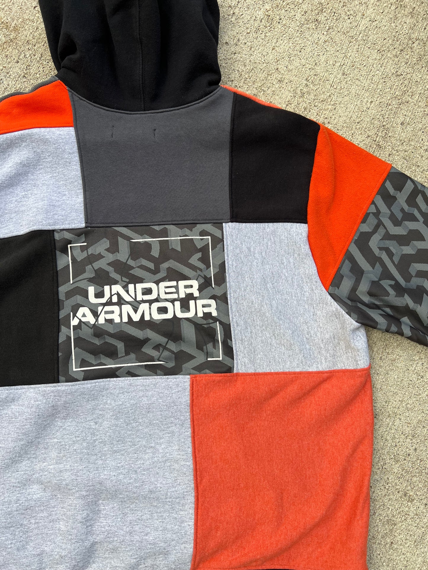 Bengals Under Armour Patchwork Hoodie - L