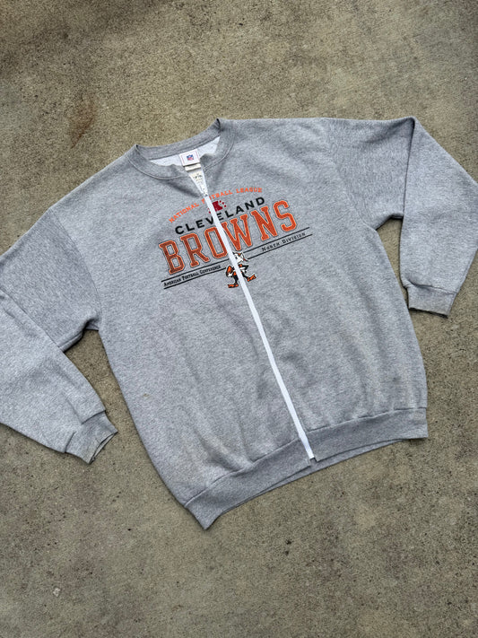 Cleveland Browns Zip Up - L