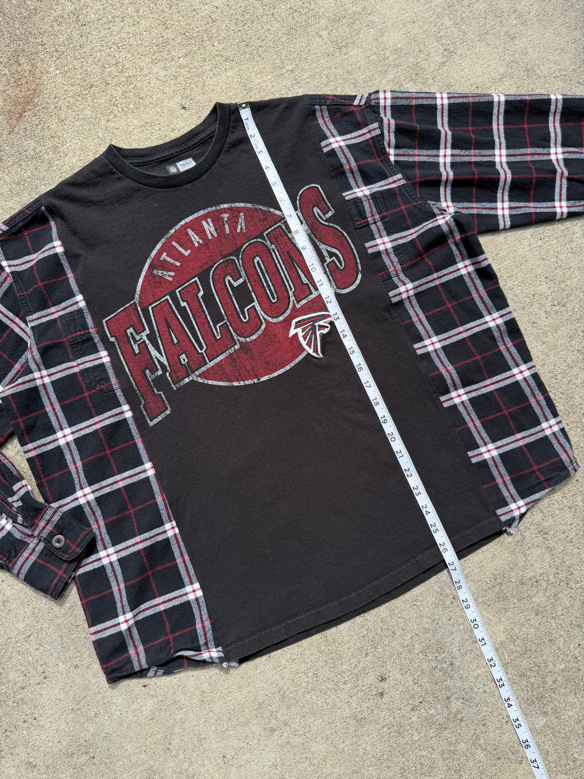 Atlanta Falcons Flannel Tee - OS