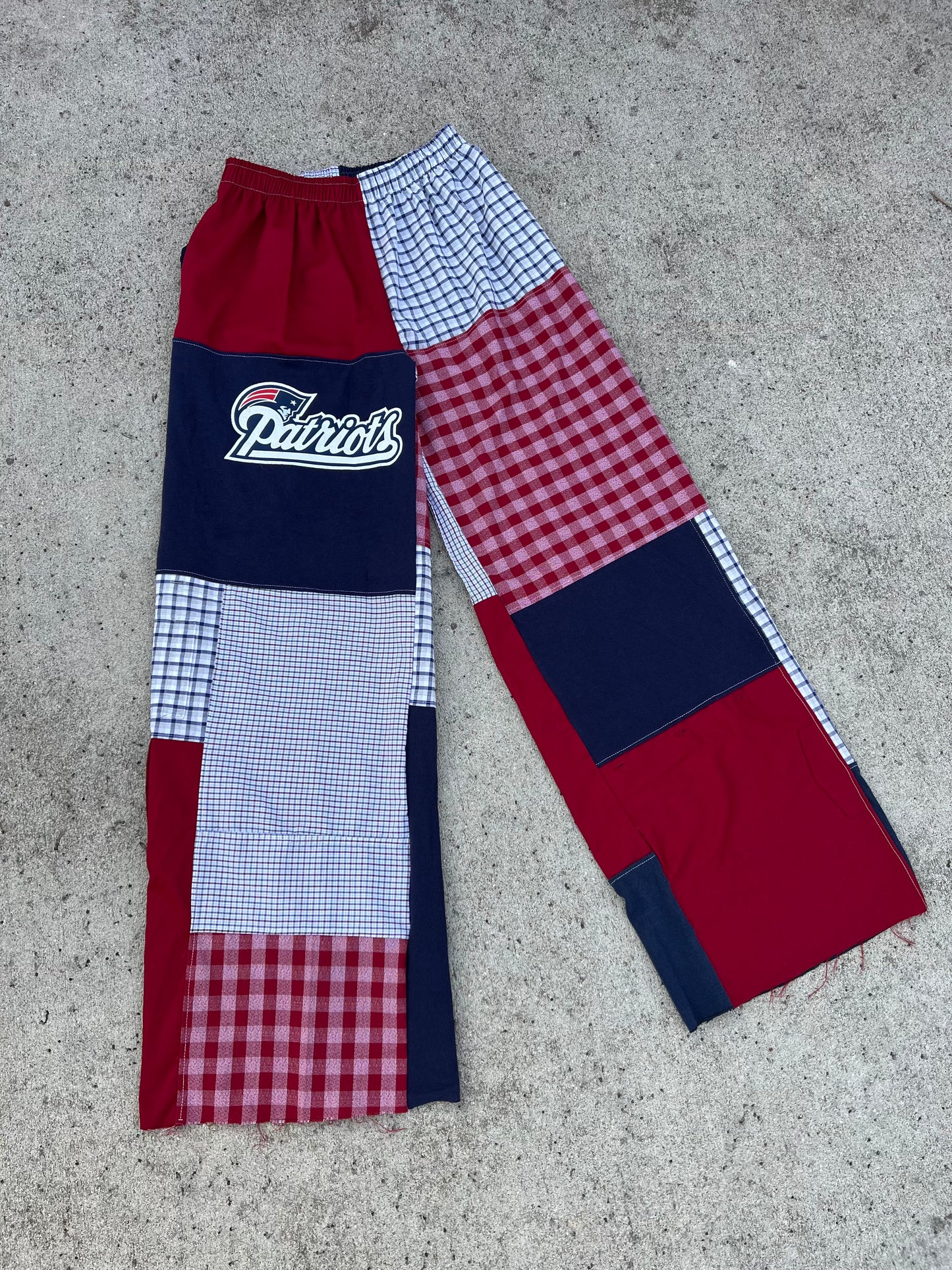 NE Patriots Linen Pants