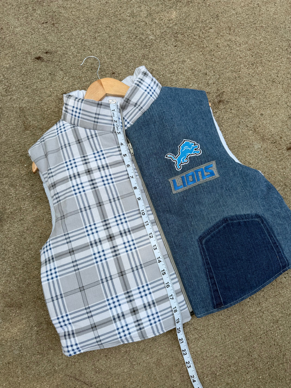 Detroit Lions Puffer Lions - L