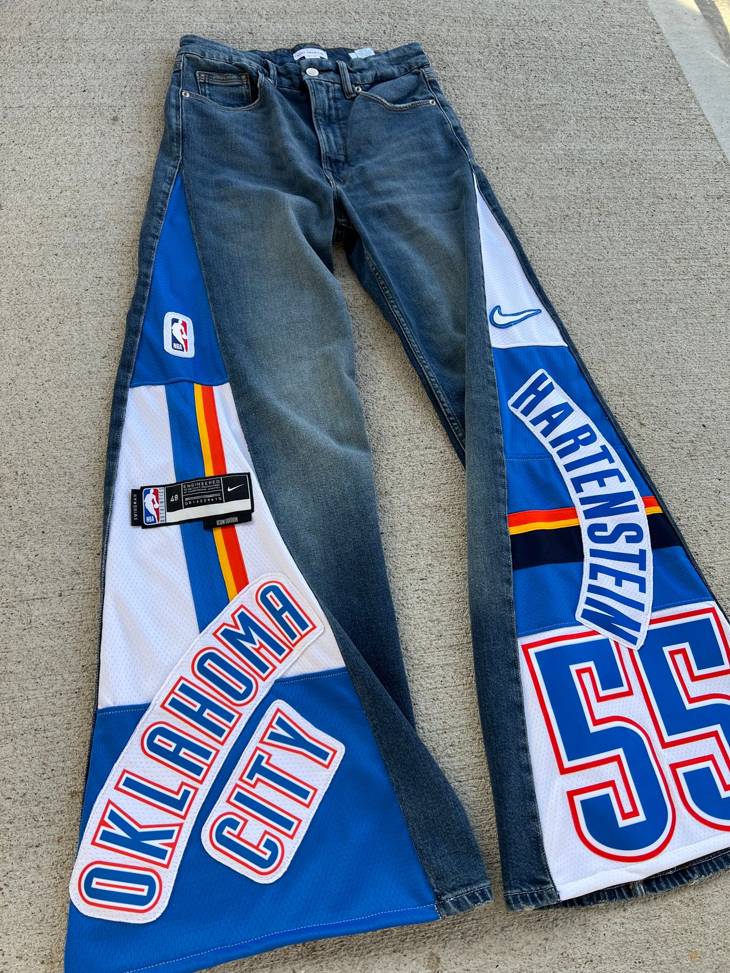 Custom Jersey Jeans