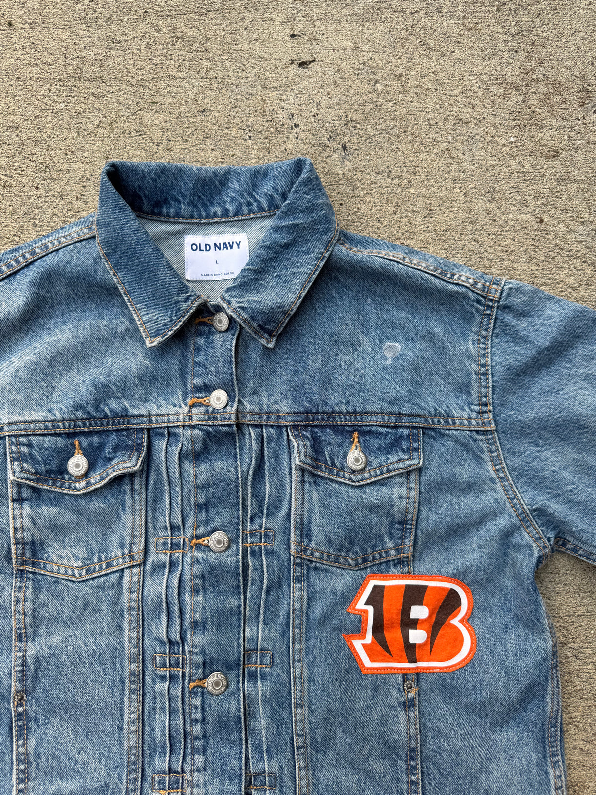 Cincinnati Bengals Jean Jacket - L