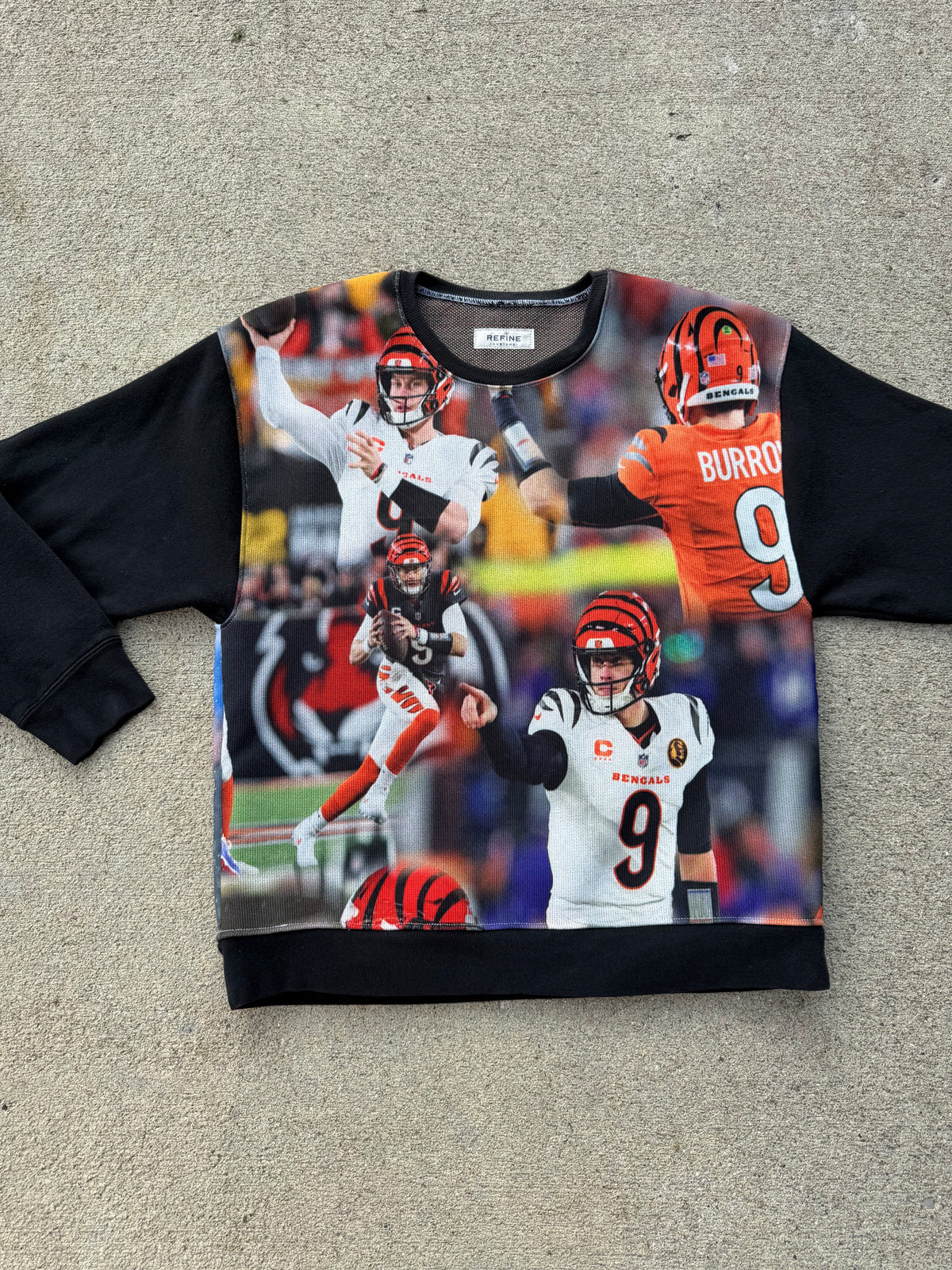 Cincinnati Bengals Tapestry Crewneck - L