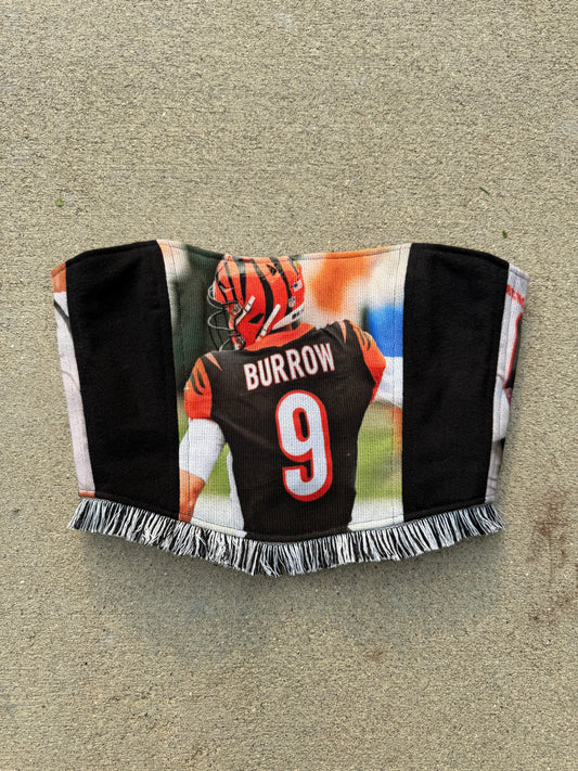 Cincinnati Bengals Fringe Corset - S