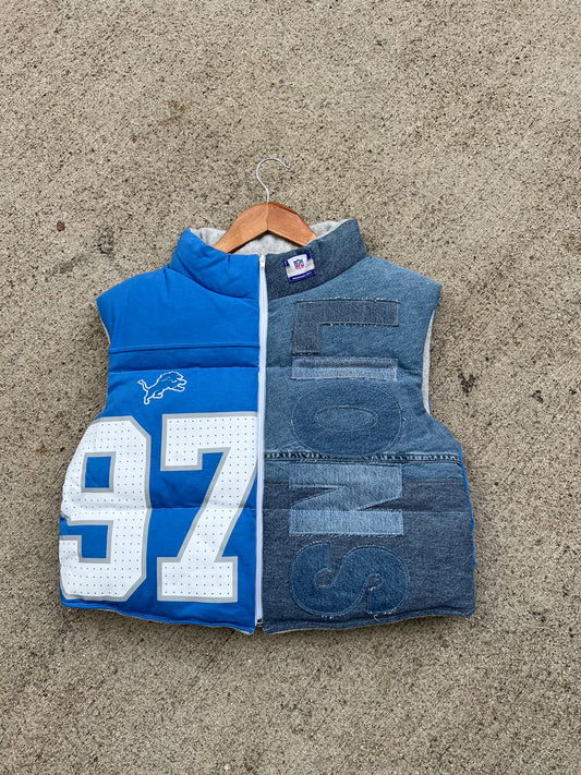 Lions #97 Cropped Vest - M