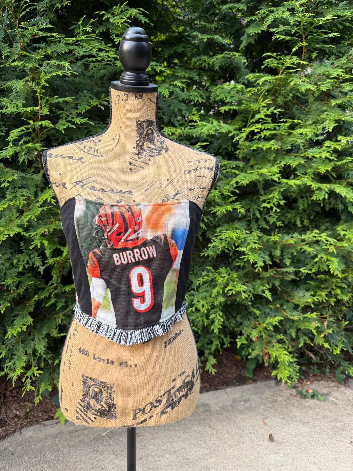 Cincinnati Bengals Fringe Corset - S