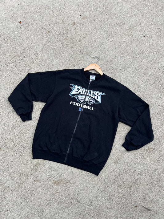 Eagles Zip Up Crew - M