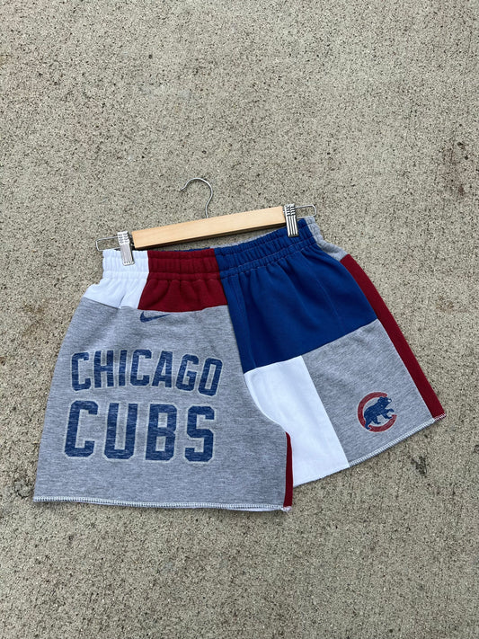 Cubs Patchwork Shorts - S