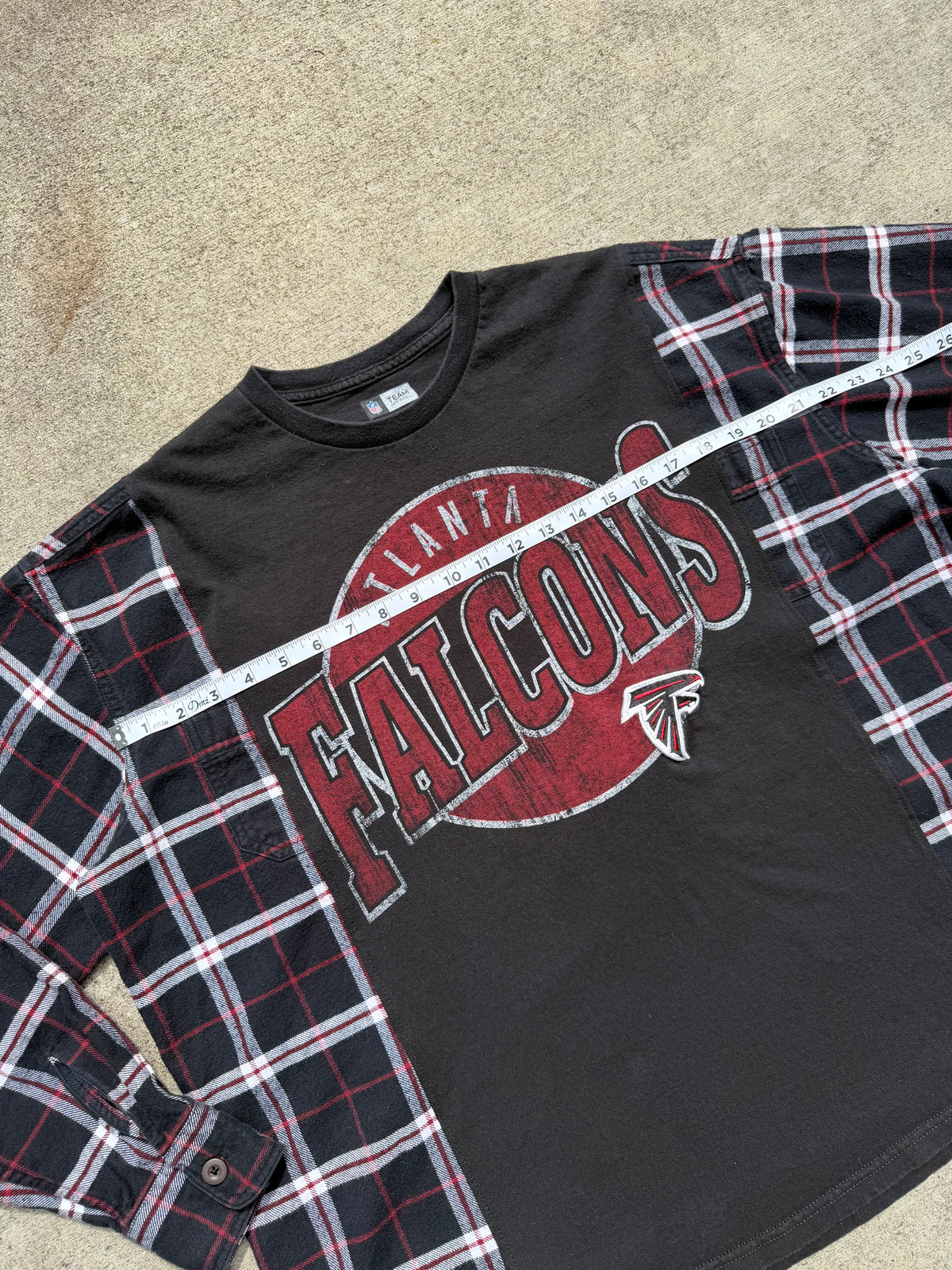 Atlanta Falcons Flannel Tee - OS