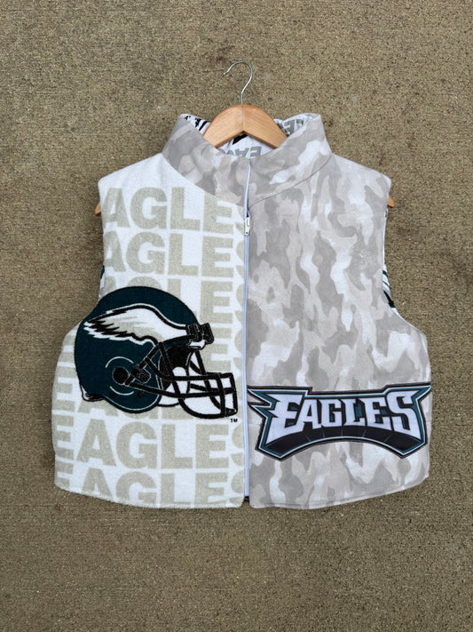 Philly Eagles Puffer Vest - L
