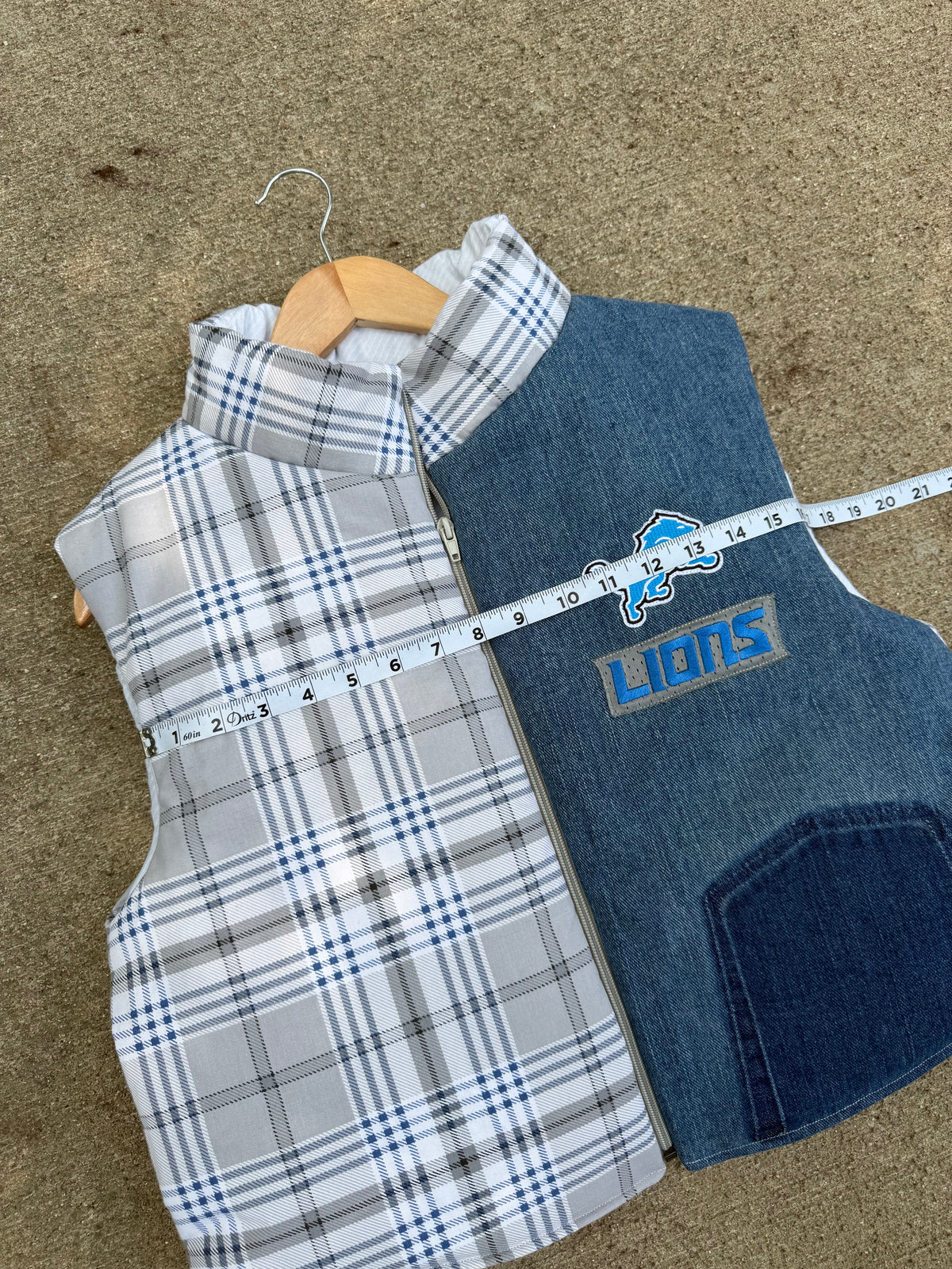 Detroit Lions Puffer Lions - L