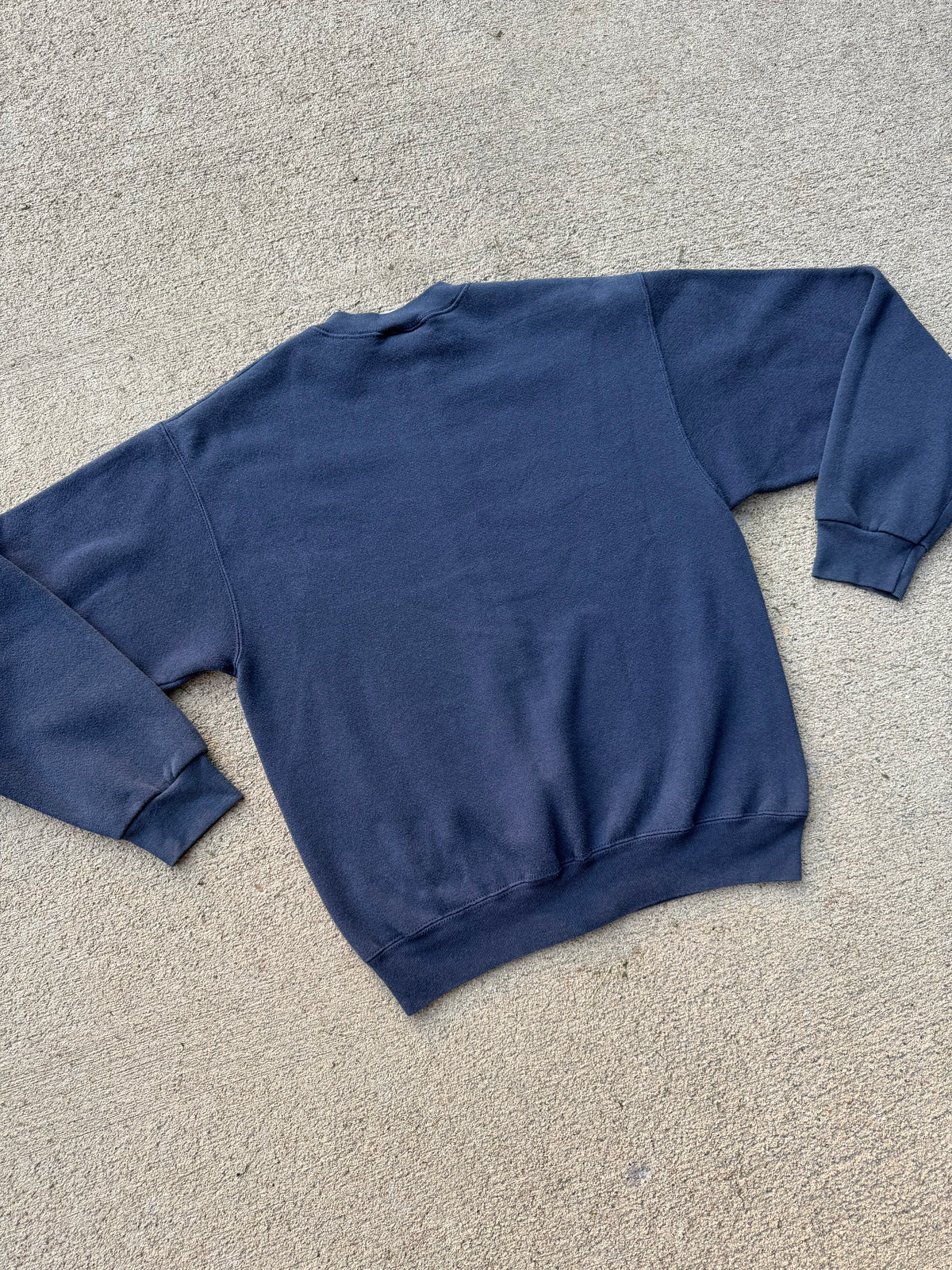Denver Broncos Vintage Zip Up Crew - XL