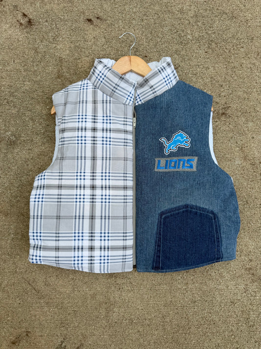 Detroit Lions Puffer Lions - L