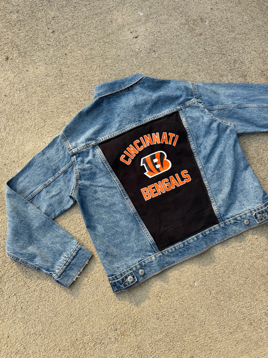 Cincinnati Bengals Jean Jacket - L