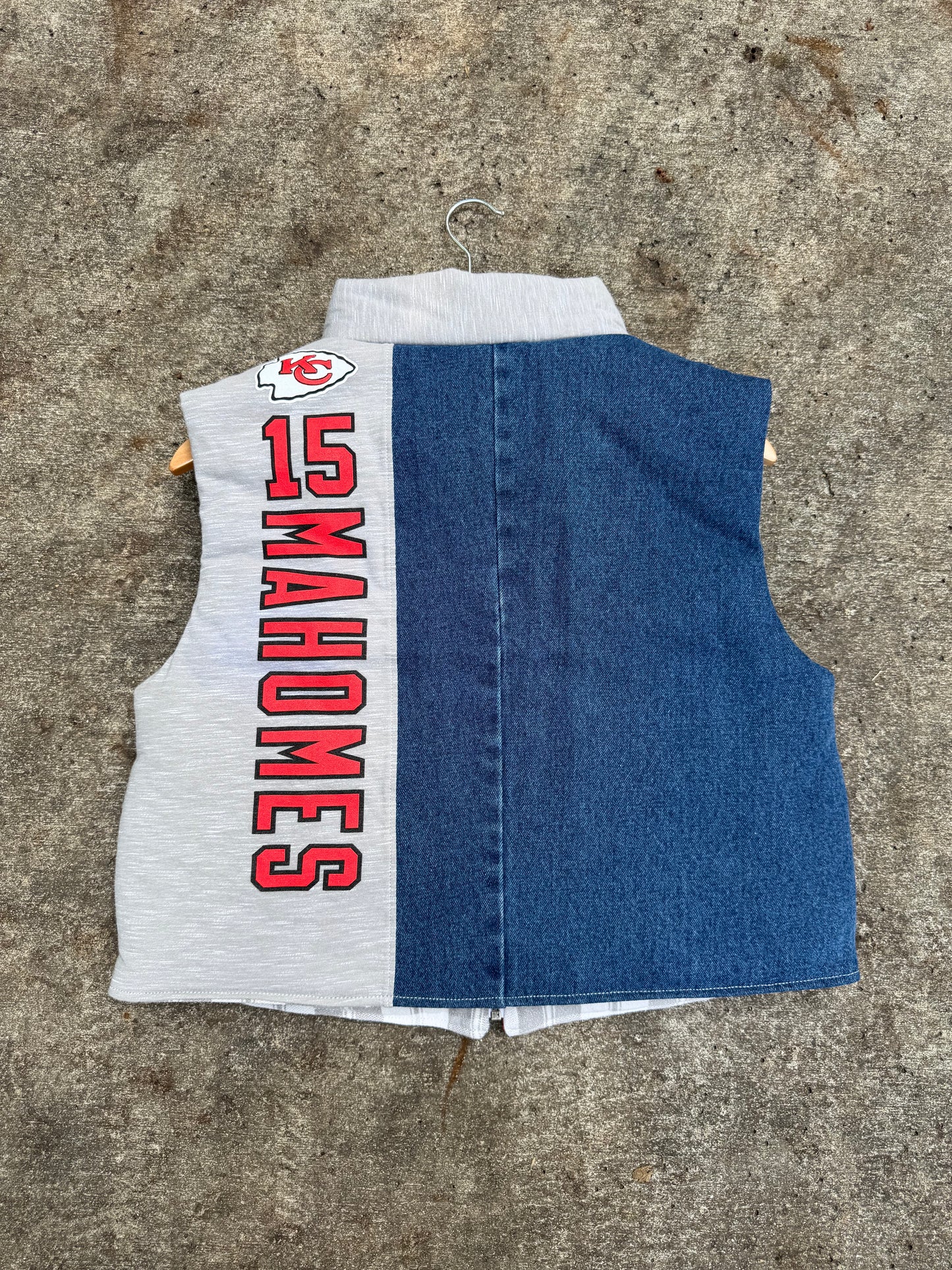 Kansas City Chiefs Puffer Vest - M