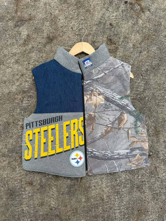 Pittsburg Steelers Puffer Vest - M