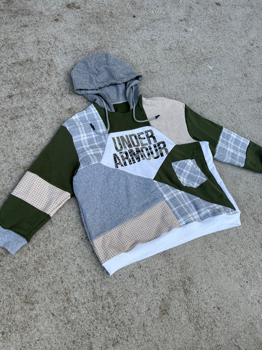 Under Cover Patchwork Hoodie