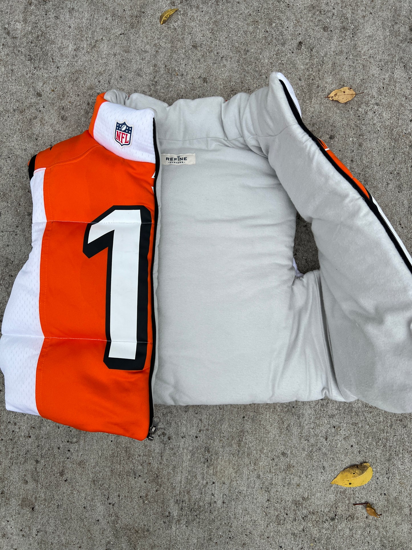 Andy Dalton Vintage Bengals Puffer Vest